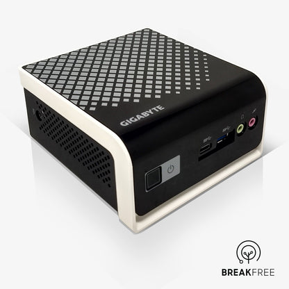 Gigabyte Brix GB-BLCE-4000C Mini PC Fanless WiFi Bluetooth