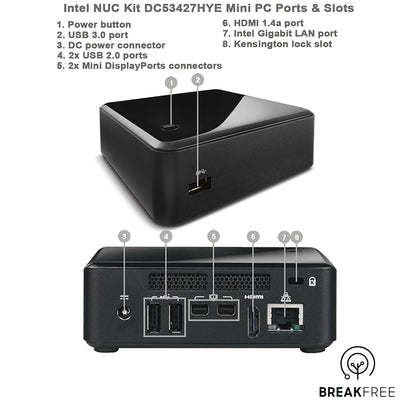 Intel NUC DC53427HYE Mini PC