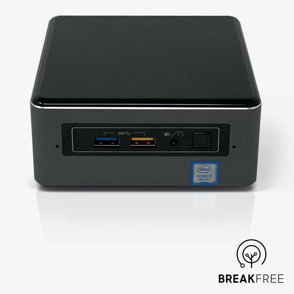 Intel NUC NUC7i5BNH Mini PC i5-7260U 3.4GHz WiFi Bluetooth