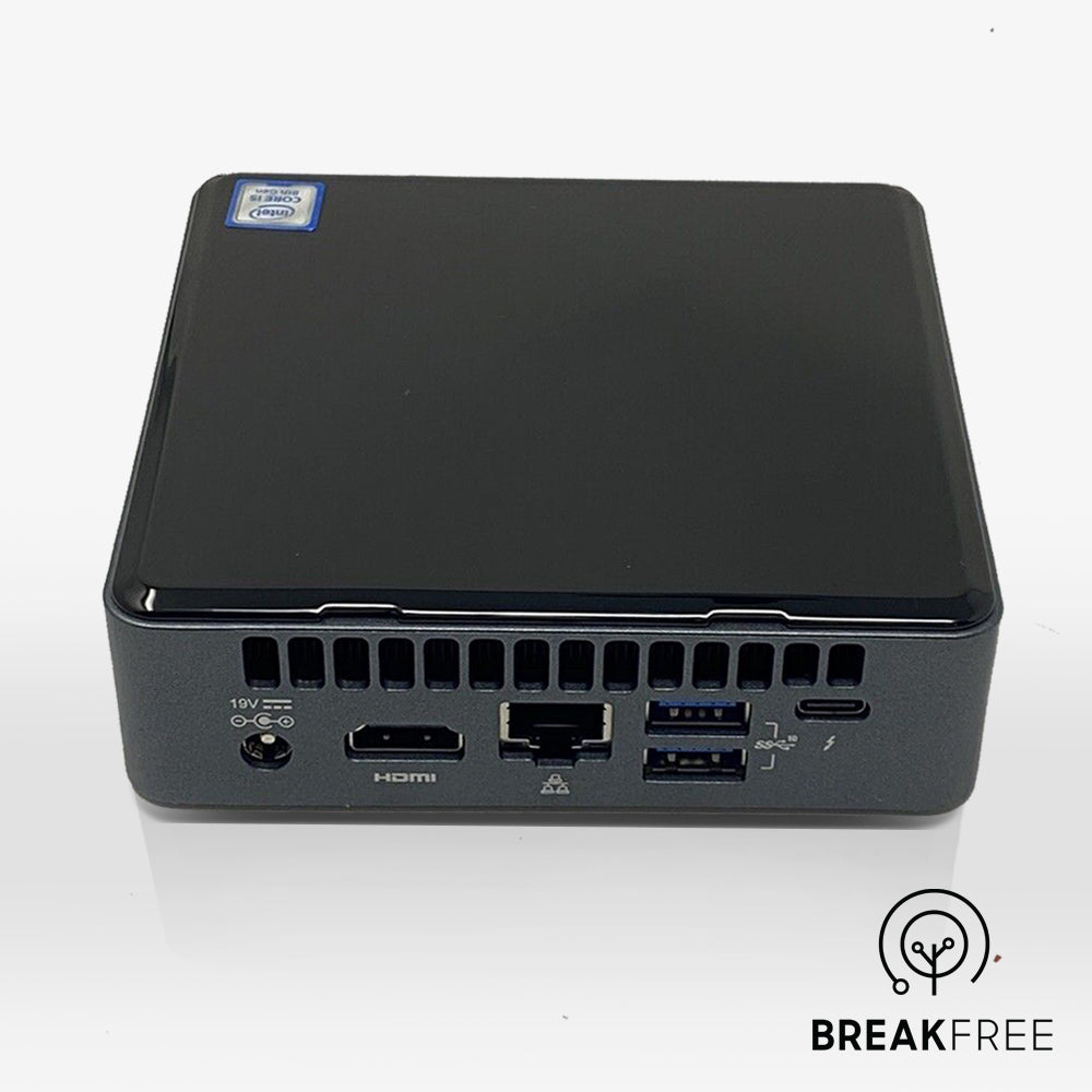 Intel NUC NUC8i5BEK Mini PC Warranty – Breakfree Computers