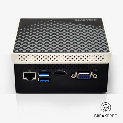 Gigabyte Brix GB-BLCE-4000C Mini PC Fanless WiFi Bluetooth