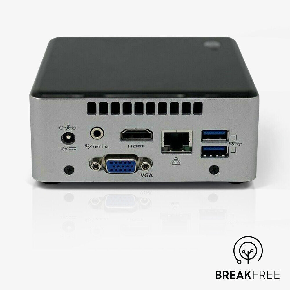 Intel NUC NUC5PGYH Mini PC Wi-Fi Bluetooth Warranty – Breakfree ...